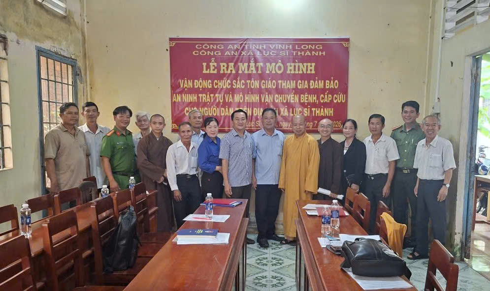 Công an xã Lục Sĩ Thành ra mắt hai mô hình “Dân vận khéo” góp phần bảo đảm an ninh trật tự, chăm lo an sinh xã hội