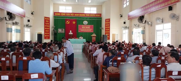 Đảng ủy xã Lục Sĩ Thành: tổ chức tiếp xúc,đối thoại trực tiếp giữa người đứng đầu cấp ủy, chính quyền với Nhân dân