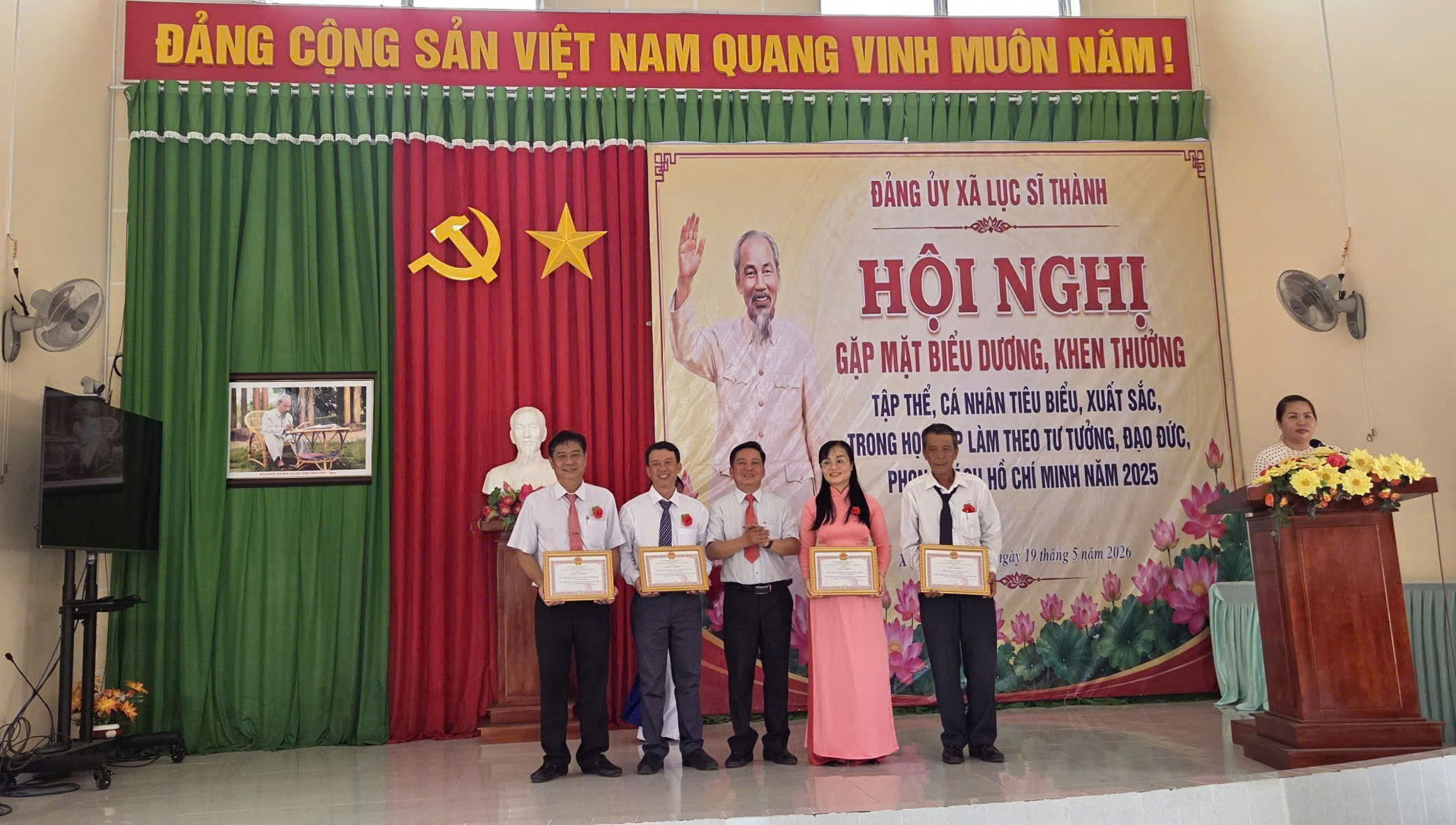 Xã Lục Sĩ Thành lan tỏa việc học và làm theo Bác bằng những việc làm thiết thực