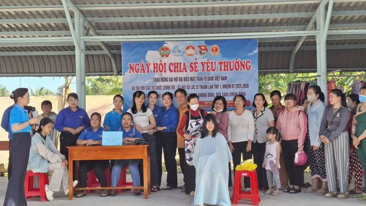 Lục Sĩ Thành tổ chức “Ngày hội chia sẻ yêu thương”