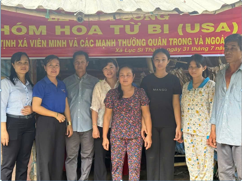 Xã Lục Sĩ Thành vận động xây dựng nhà tình thương cho hộ gia đình có hoàn cảnh khó khăn