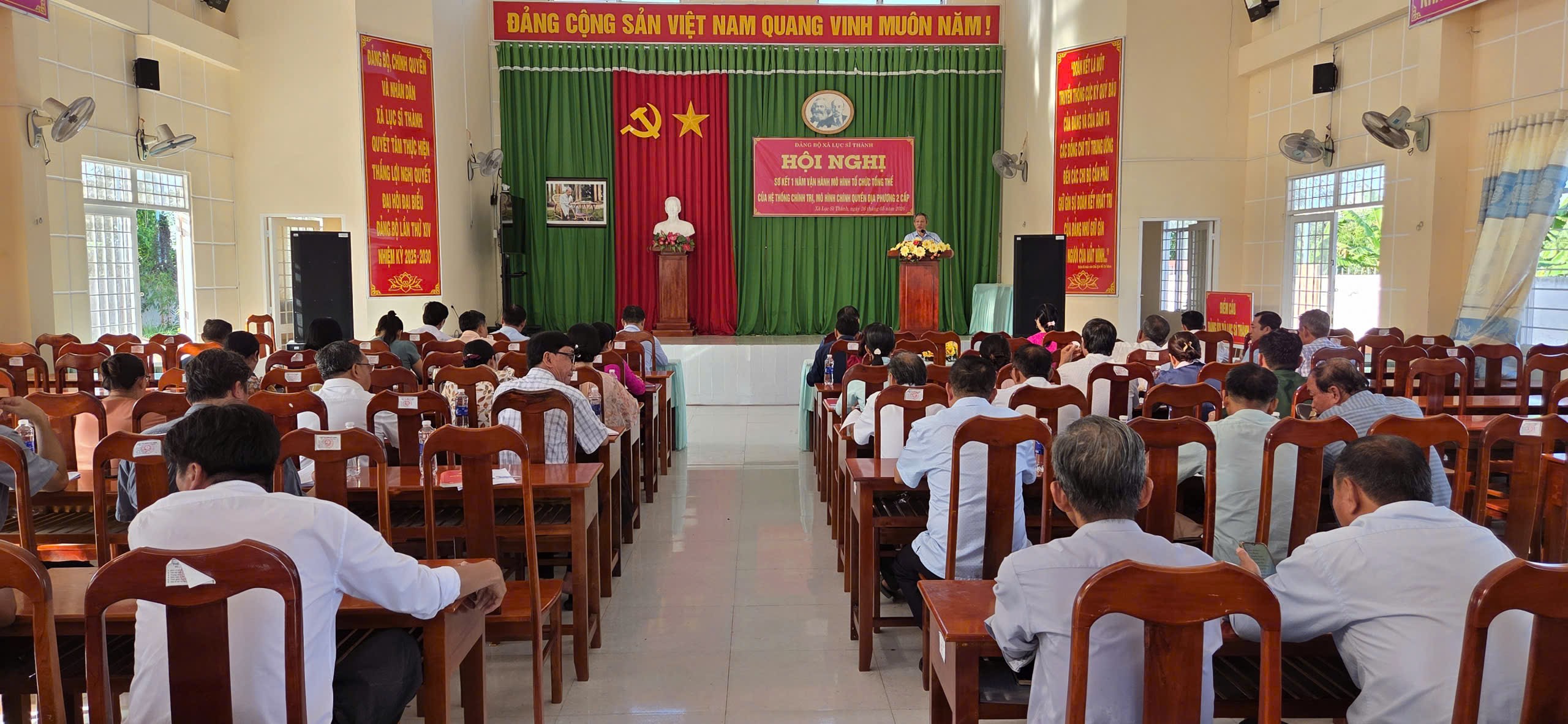 Xã Lục Sĩ Thành: sơ kết 01 năm vận hành mô hình tổ chức tổng thể của hệ thống chính trị và mô hình chính quyền địa phương 2 cấp